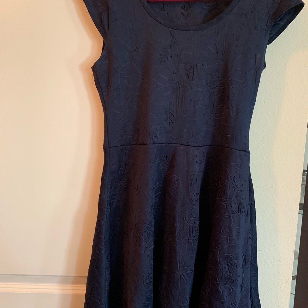 Blue dress
